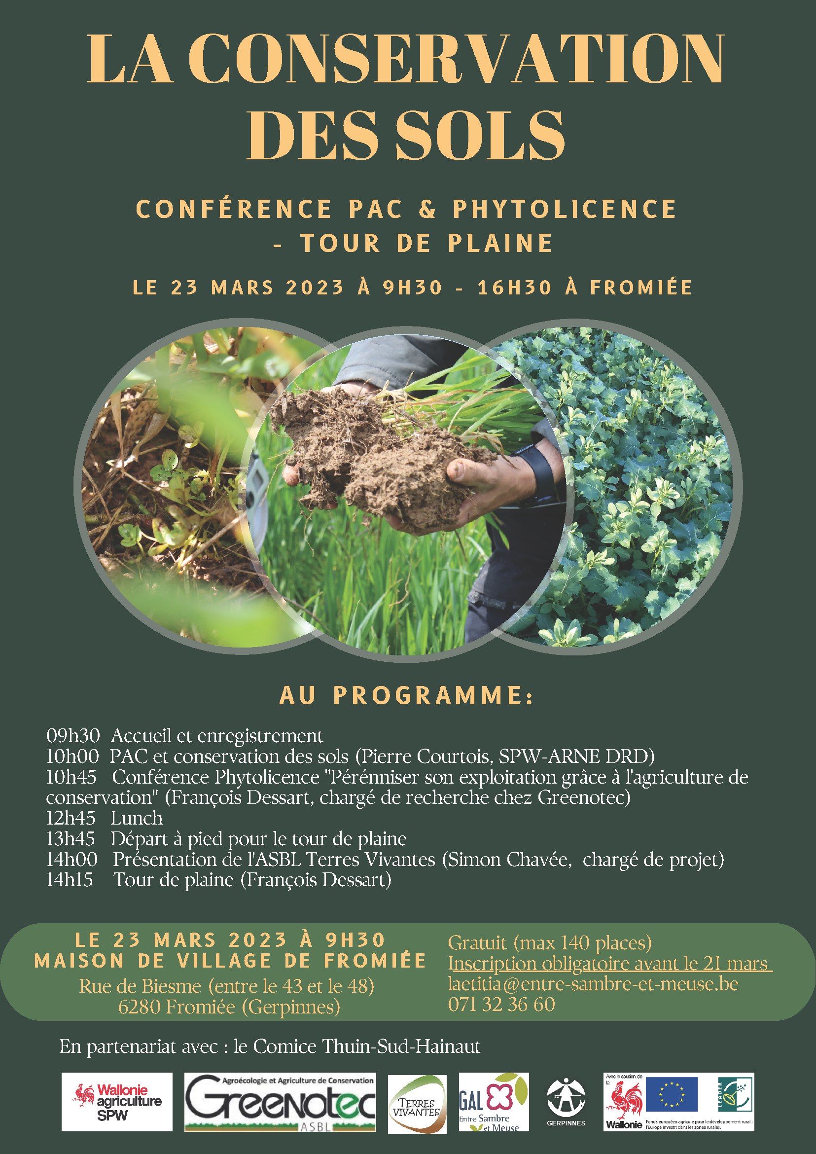 La conservation des sols - Conférence PAC & Phytolicence - Tour de ...